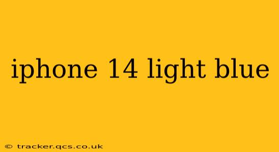 iphone 14 light blue