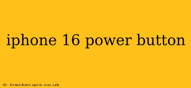 iphone 16 power button