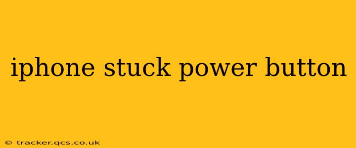 iphone stuck power button