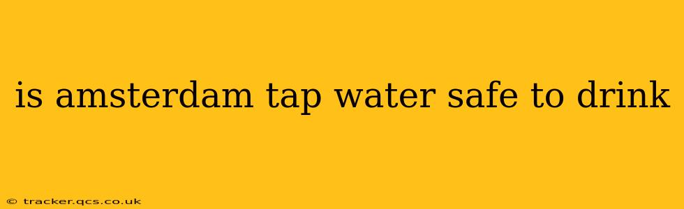 is amsterdam tap water safe to drink