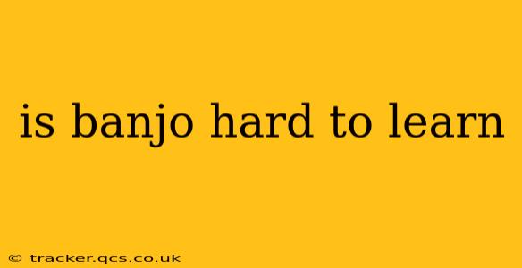 is banjo hard to learn