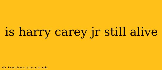 is harry carey jr still alive