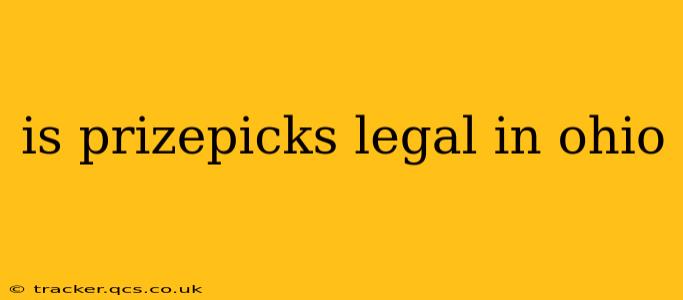 is prizepicks legal in ohio