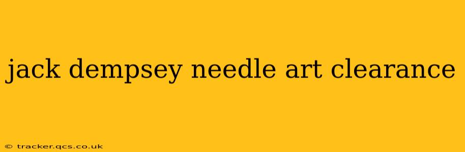 jack dempsey needle art clearance