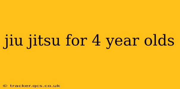 jiu jitsu for 4 year olds