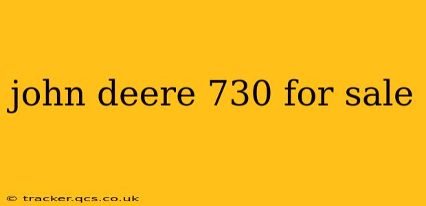 john deere 730 for sale