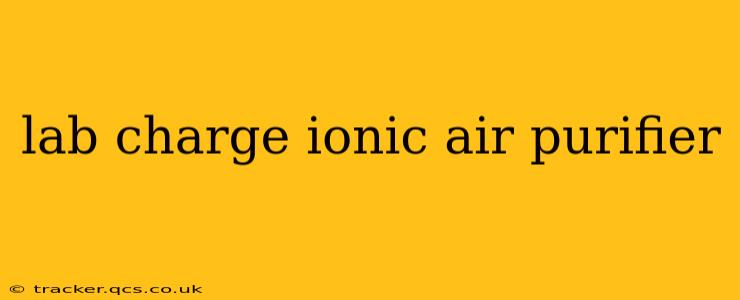 lab charge ionic air purifier