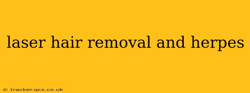 laser hair removal and herpes
