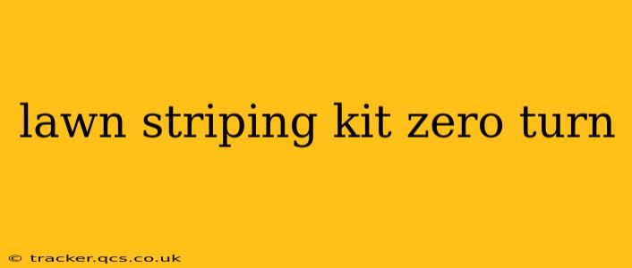 lawn striping kit zero turn