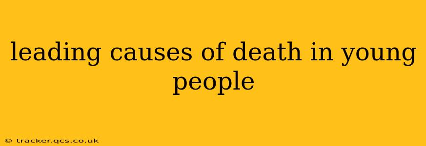 leading causes of death in young people