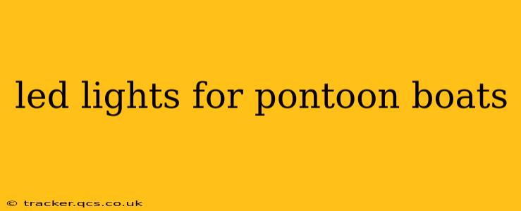 led lights for pontoon boats