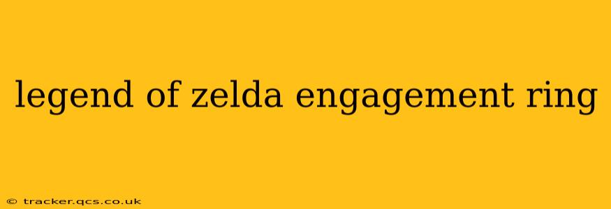 legend of zelda engagement ring