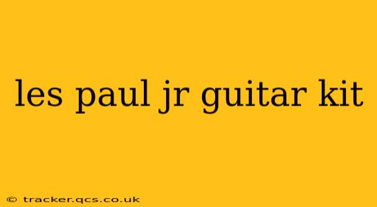 les paul jr guitar kit