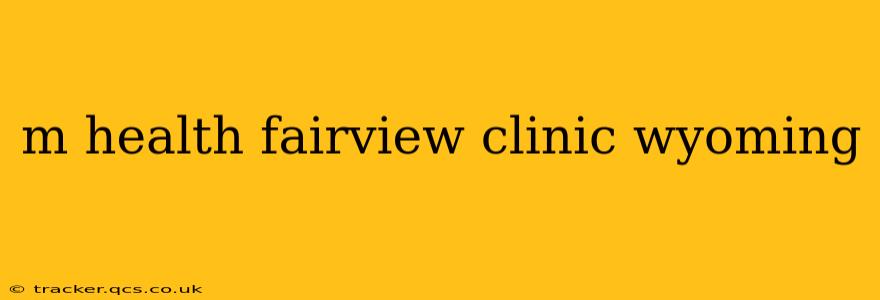 m health fairview clinic wyoming