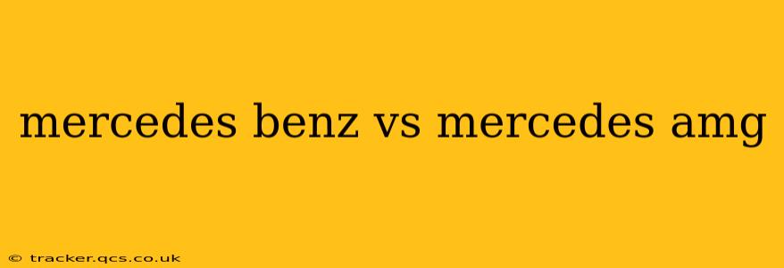 mercedes benz vs mercedes amg