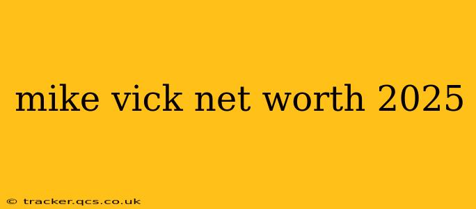 mike vick net worth 2025