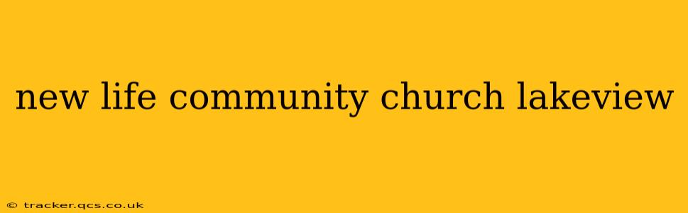 new life community church lakeview