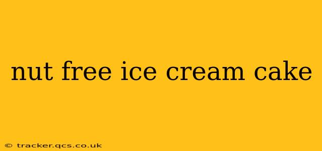 nut free ice cream cake