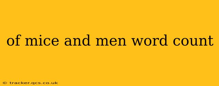 of mice and men word count