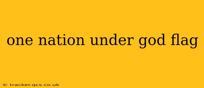 one nation under god flag