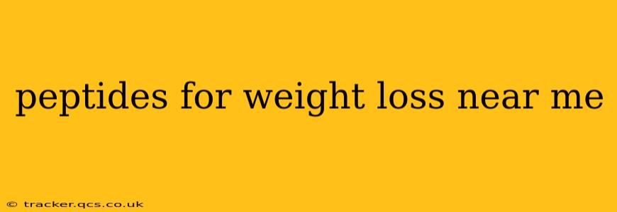 peptides for weight loss near me