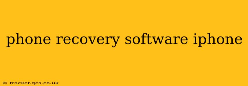 phone recovery software iphone
