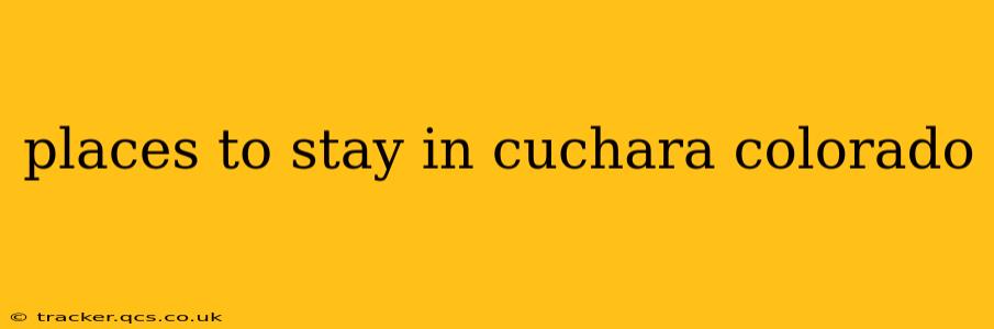 places to stay in cuchara colorado