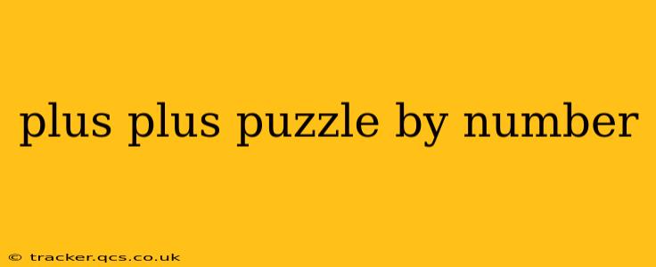 plus plus puzzle by number