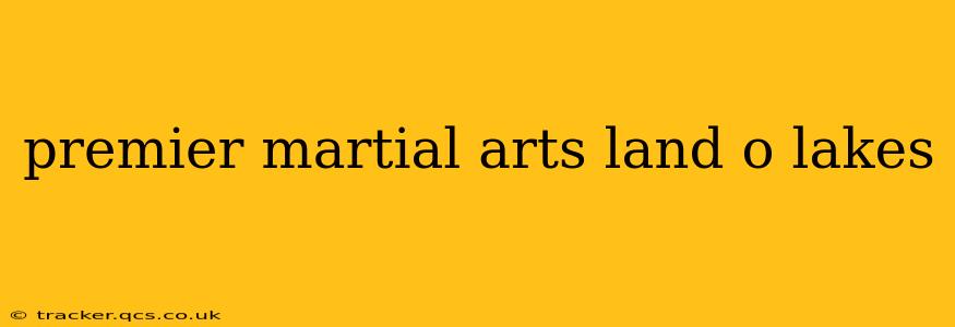 premier martial arts land o lakes