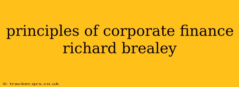 principles of corporate finance richard brealey