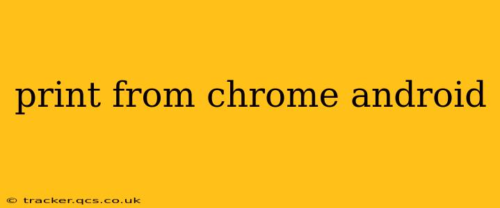 print from chrome android