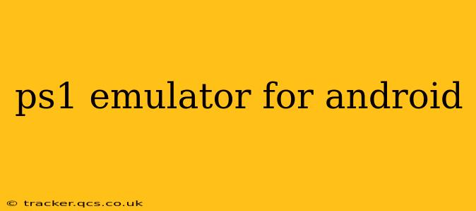 ps1 emulator for android