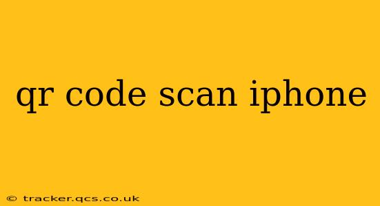 qr code scan iphone