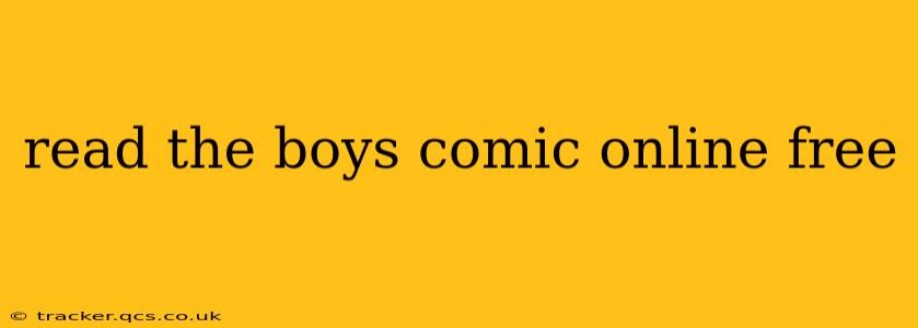 read the boys comic online free