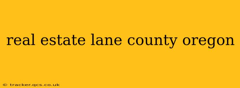 real estate lane county oregon
