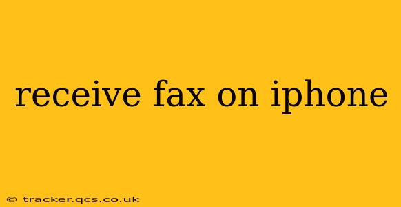 receive fax on iphone