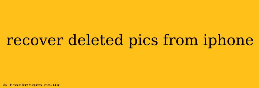 recover deleted pics from iphone