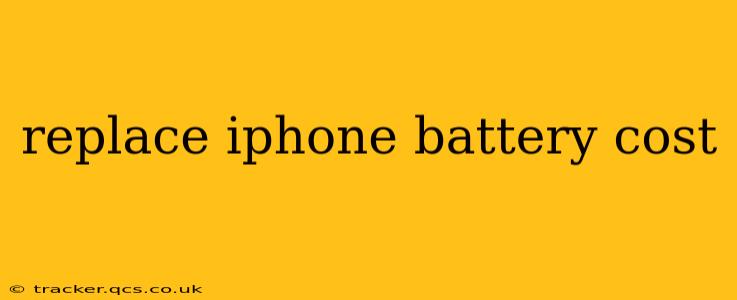 replace iphone battery cost