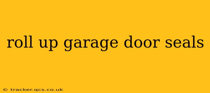 roll up garage door seals