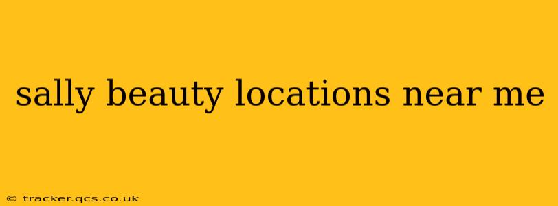 sally beauty locations near me