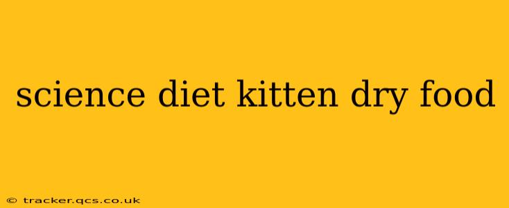 science diet kitten dry food