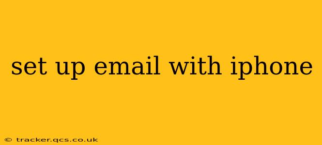 set up email with iphone