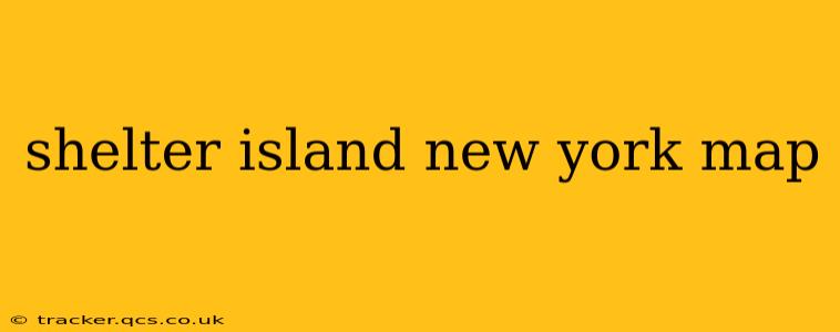 shelter island new york map