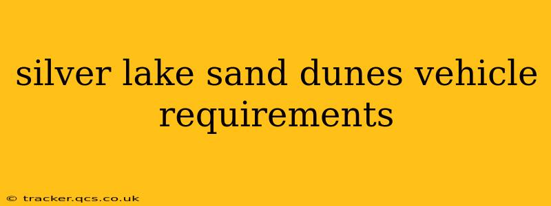 silver lake sand dunes vehicle requirements