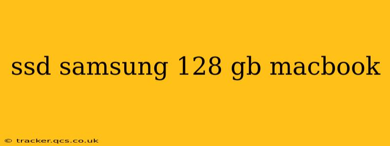 ssd samsung 128 gb macbook