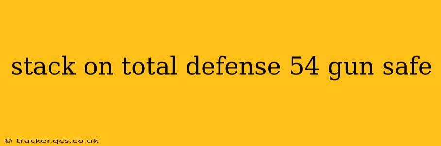 stack on total defense 54 gun safe