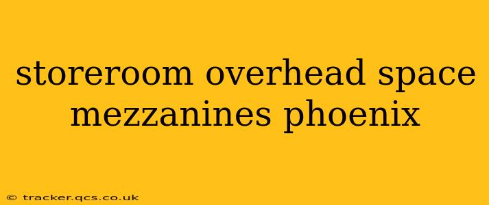 storeroom overhead space mezzanines phoenix