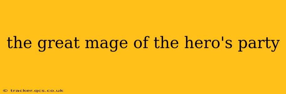 the great mage of the hero's party