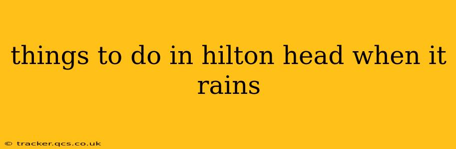 things to do in hilton head when it rains