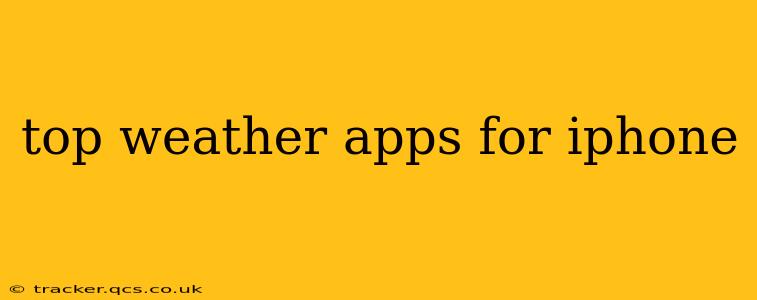 top weather apps for iphone